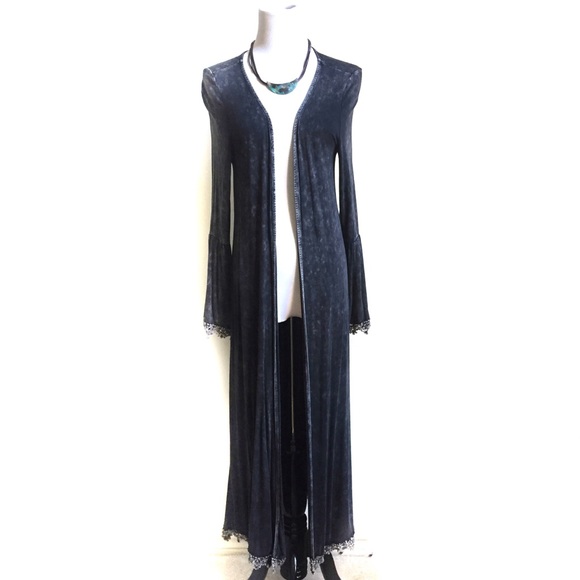 POL Sweaters - POL long cardigan duster long bell sleeve M